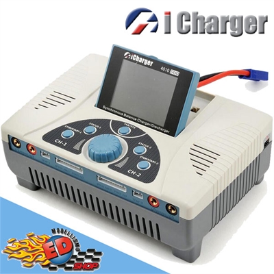 ICharger 4010DUO caricabatterie 2000w 2 x 10S battery charger - IC4010-DUO