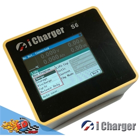ICharger S6 caricabatterie 1100w 40A. 1 x 6S battery charger ICharger S6 caricabatterie 1100w 40A. 1 x 6S battery charger - ICS6