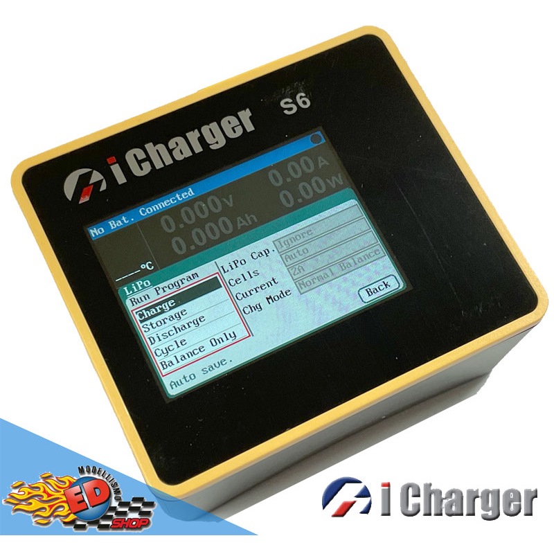 ICharger S6 caricabatterie 1100w 40A. 1 x 6S battery charger