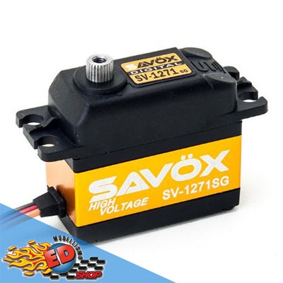 SAVOX SV-1271SG HV Digital Ultra Fast Servo 25kg 0,08sec, 7,4V, 63gr - SV1271SG