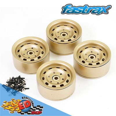 FASTRAX Cerchi 1.9 x SCALER in Alluminio Old Round Bronze BEADLOCK (4) - FAST0143BZ