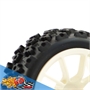 FASTRAX Gomme Strada/Rally 1/10 montate su cerchio Bianco 10 raggi (4)2 - FAST0073W