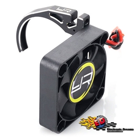 Yeah Racing supporto ventola in Alluminio 7075 ultraleggero per motori 540 con Ventola 40x40 NERO Yeah Racing supporto ventola in Alluminio 7075 ultraleggero per motori 540 con Ventola 40x40 NERO - YA-0526BK