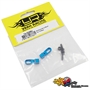 Yeah Racing Colonnine supporto servo regolabili in alluminio BLU2 - YA-0538BU