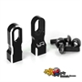 Yeah Racing Colonnine supporto servo regolabili in alluminio NERO - YA-0538BK