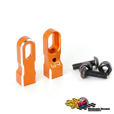 Yeah Racing Colonnine supporto servo regolabili in alluminio ORANGE - YA-0538OR