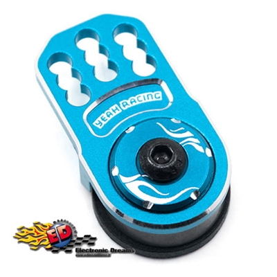 Yeah Racing Salva Servo in Alluminio regolabile BLU (FUTABA-SANWA-KO) - YA-0557BU