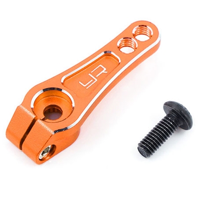 Yeah Racing squadretta servo in ergal rinforzata ORANGE 25T (Futaba-Savox) - YA-0516OR