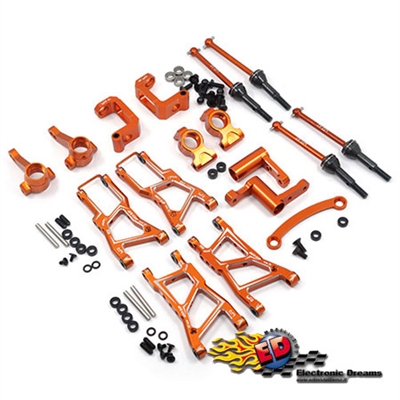 Yeah Racing Essential Kit in alluminio ORANGE x HPI RS4 SPORT 3 - RSS3-S01OR