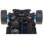 Yeah Racing fuselli posteriori 3 gradi convergenza in alluminio BLU x Tamiya TT-02 (2)2 - TT02-007-3BU