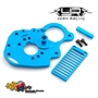 Yeah Racing supporto motore in alluminio con raffreddamento in alluminio BLU x Tamiya M06 - M06-013BU