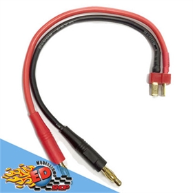 ETRONIX Cavetto ricarica batterie 2pin banana maschio - Deans maschio ETRONIX Cavetto ricarica batterie 2pin banana maschio - Deans maschio - ET0268