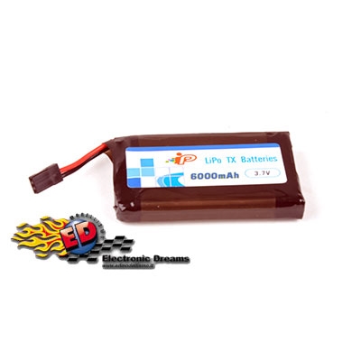 INTELLECT Pacco batterie LiPo per SANWA M17 6000mha 1S - IP584674-1S2P