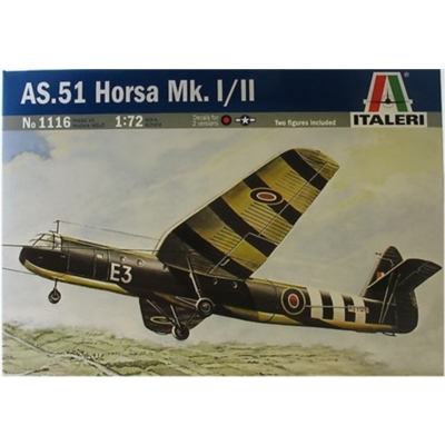 ITALERI AEREO HORSA AS-51 1:72 - IT1116