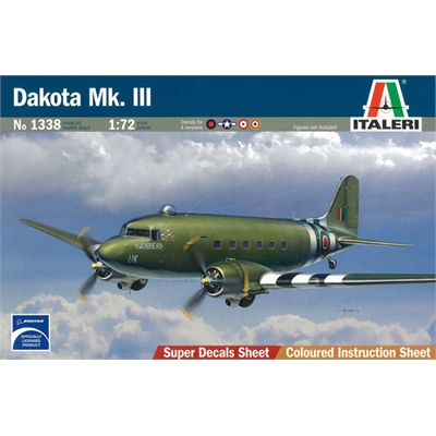 ITALERI AEREO DAKOTA MK. III 1:72 - IT1338