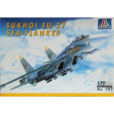 ITALERI AEREO SUKHOI SU-27 SEA FLANKER 1:72 - IT197