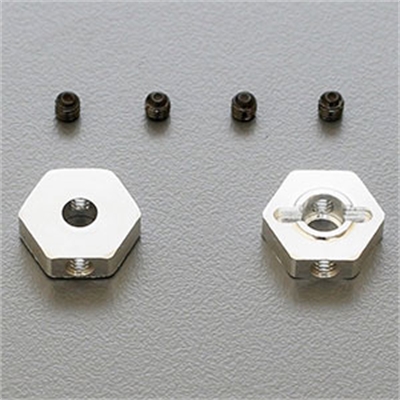 Trascinatori ruote Offset -0.75mm Alluminio (2) - Hex Wheel Hub Offset -0.75mm Alu (2pcs) - R102070