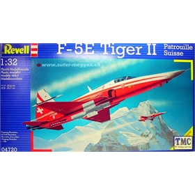 REVELL AEREO F-5E TIGER II SWISS 1:32 REVELL AEREO F-5E TIGER II SWISS 1:72 - REV04720