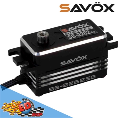 SAVOX SB-2262SG High Voltage Low Profile Digital Brushless Servo Low Profile 7,4V 30kg/0,08sec - SB2262SG