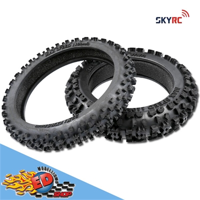 SkyRC Tyre Front and Rear for SR5 Bike (RB-A025/45/E013/18) - SK700002-09