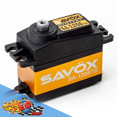 SAVOX SC-1256TG servo digital, coreless, alu case, 2BB, 20kg 0,16sec, 52gr - SV1256TG