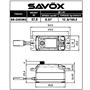 SAVOX SB-2265MG High Voltage Low Profile Digital Brushless Servo Low Profile 7,4V 10kg/0,08sek2 - SV2265MG