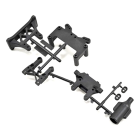 SWORKz S12 Plastiche supporto ammortizzatori posteriori S-Workz S12 Plastiche supporto ammortizzatori posteriori - SW2502408