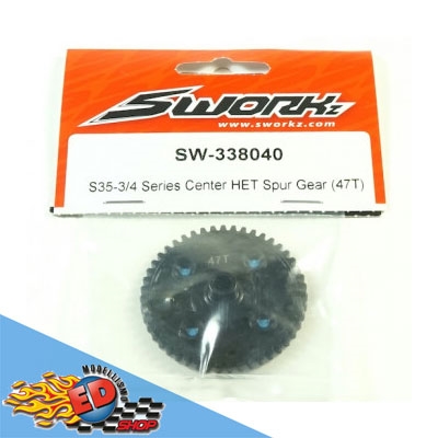 SWORKz Center HET Spur Gear (47T) - SW338040