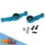 Yeah Racing Kit leveraggio sterzo in alluminio BLU su cuscinetti x Tamiya TA01, TA02 - TA01-042BU