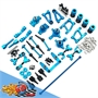 Yeah Racing Rapid Performance kit conversione in Alluminio BLU x Tamiya TT01 TT01E - TATT-S05BU