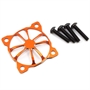 Yeah Racing 3D Claws protezione ventola in alluminio ORANGE 30x30mm - YA-0475OR