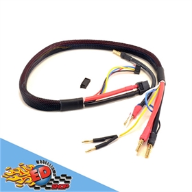 MonkeyKingRc Cavo professionale per ricarica 2 pacchi batterie 2S XT60 5512XT