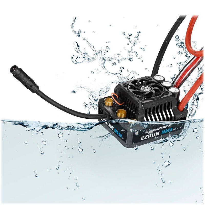 Hobbywing Hobbywing EzRun MAX10 60A Regolatore Brushless Sensorless Waterproof modellismo 