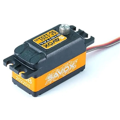 SAVOX SC-1251MG+ Servo digitale Low Profile 9.0kg 0.06sec