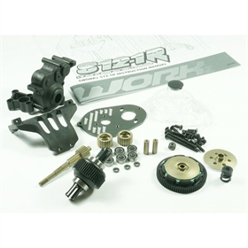 SWORKz S12-1R Dirt edition Gear Box Conversion Kit SW210071R_1-600x338