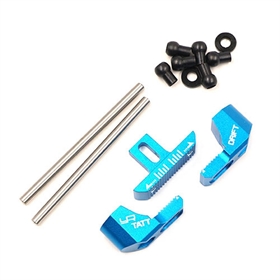 Yeah Racing aluminium rear adjustable suspension mount for TT-02 RWD drift TATT-S03 Blue TATT-019BU