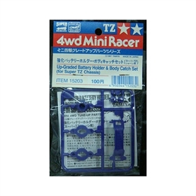 TAMIYA MINI 4WD RICAMBI FERMA BATTERIA CARROZZ. TELAIO TZ TA15203_2