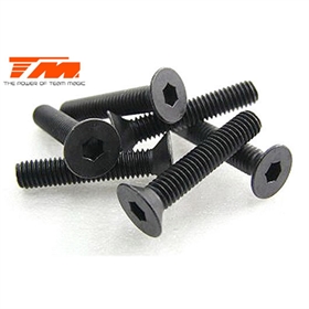 Viti a brugola testa svasata 3x16mm (6) 126316