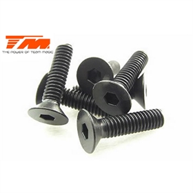 Viti a brugola testa svasata 4x16mm (6) 126416