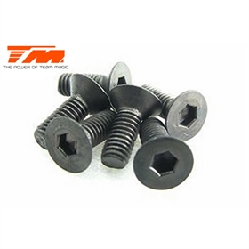 Viti a brugola testa svasata 3.5x10mm FH (6) 123510
