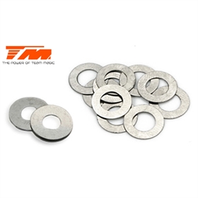 Rasamenti 5x9x0.15mm (5), 5x9x0.3mm (3), 5.2x12x0.2mm (2) 130105