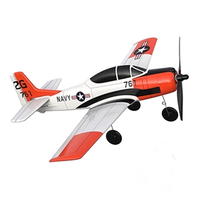 VOLANTEX T-28 Trojan 400mm 4CH Brushed Aereo RTF EPP con Gyro v761-9