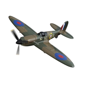 VOLANTEX Spitfire 400mm 4CH Brushed Aereo RTF EPP con Gyro V761-12