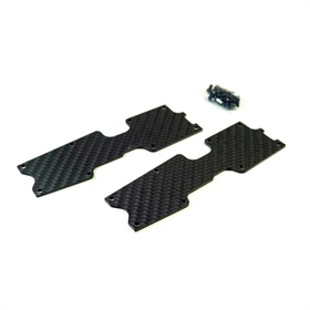 SWORKz S35-T2e Pro-composite Carbon Rear Lower Arm Cover (1.5mm)(2pc) SW34003015_01