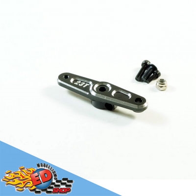 SWorkz Uni-design Aluminium Throttle servo horn 23T squadretta servo gas/freno in alluminio (Sanwa) - SW33807923