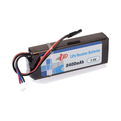 INTELLECT 2400/1C 2S-SQ Flat batteria LiPo RX/TX 7.4v. 85x30x18mm