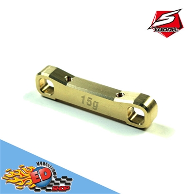 SWORKz Brass Rear Lower Arm Holder (15g) - SW362001