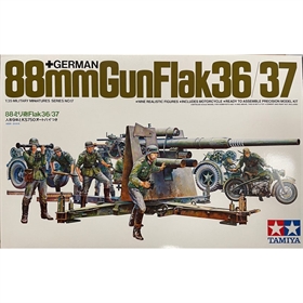 TAMIYA German 88mm Gun Flak 36/37 1/35 TA35017-1