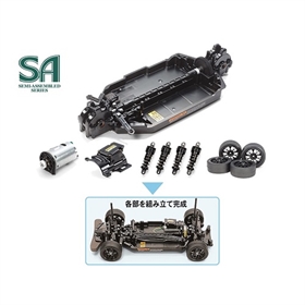 TAMIYA Telaio TT-02 Semi-Assemblato TA-57986