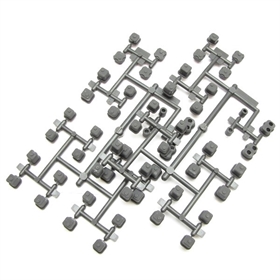 SWORKz Durable Plastic Inserts Set Grey (2Set) SW228001DG